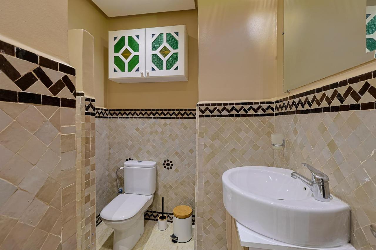 Oasis - Appartement Authentique A Gueliz Marrakesh Exteriör bild